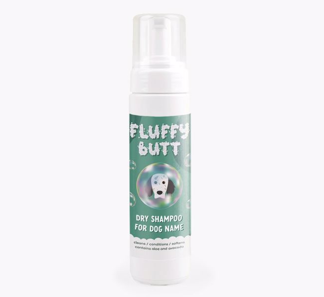 Fluffy Butt: Personalised {breedFullName} Dry Wash Shampoo